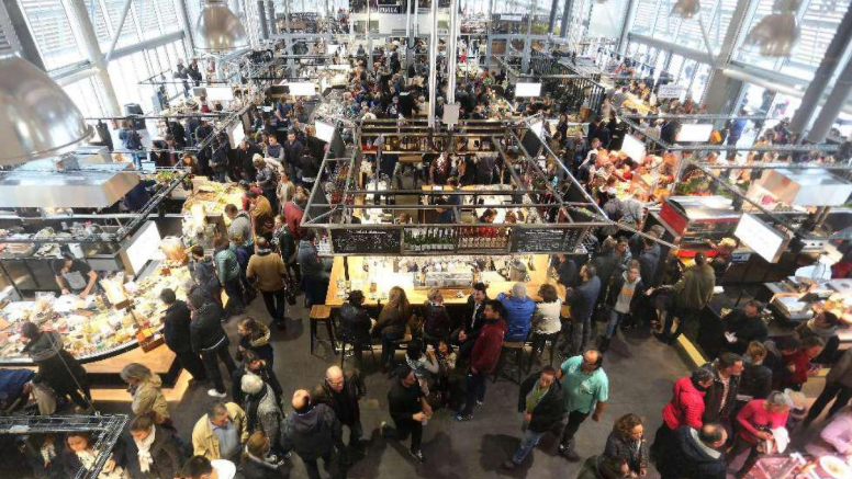 Marché couvert d'Annecy, halle gastronomique